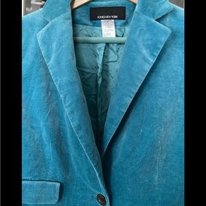 Jones New York Women's Teal Blazer